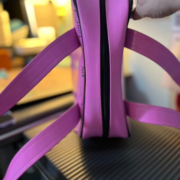 Vintage Addicted brand F*ck pink vinyl purse - Picture 5 of 8